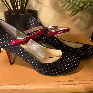 Polka Dot Heels